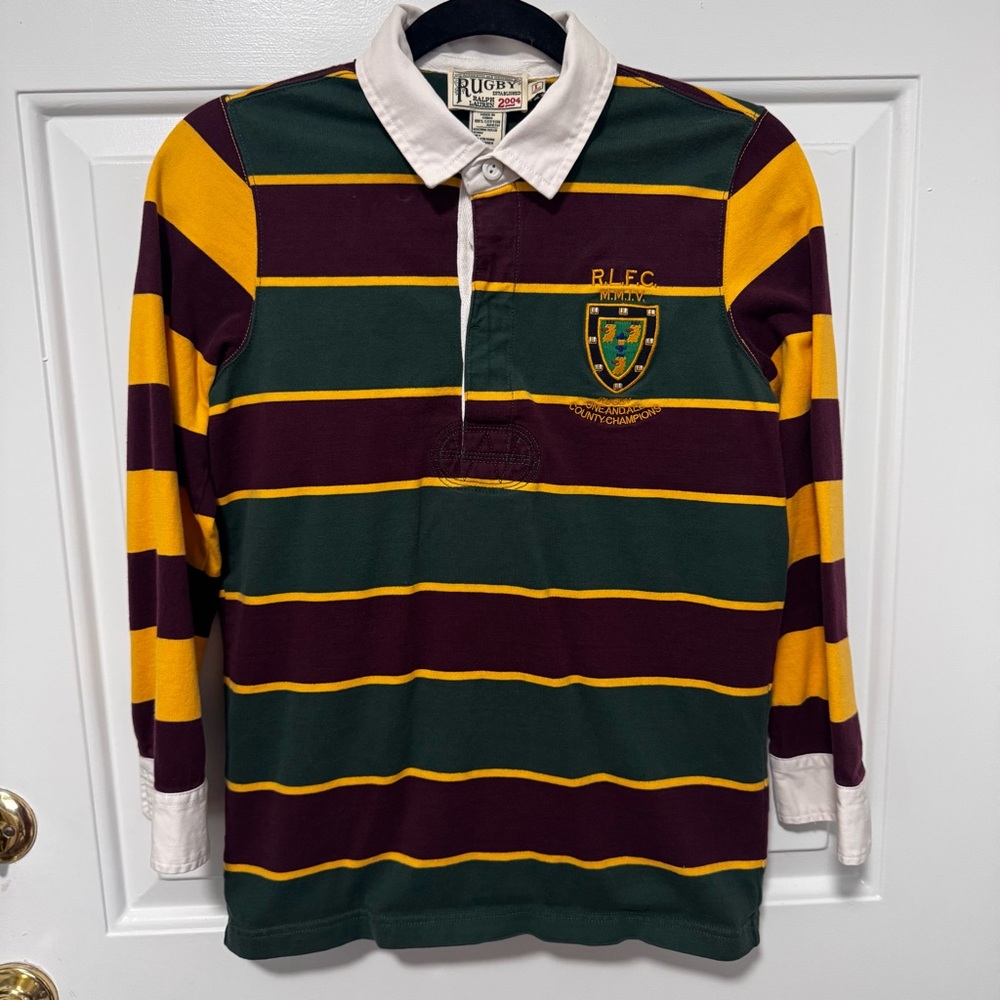 Rugby Ralph Lauren kid’s large. Piece is in mint condition. Almost brand new.